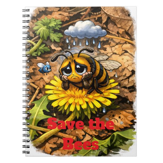 Save the Bees ノートブック (正面)