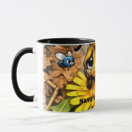 Save the bees マグカップ