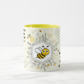 Save the Bees Inspirational Bee Honey Lover Gift マグカップ (中央)