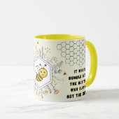 Save the Bees Inspirational Bee Honey Lover Gift  マグカップ (正面右)