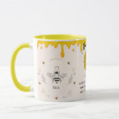 Save the Bees Inspirational Bee Honey Lover Gift  マグカップ (左)