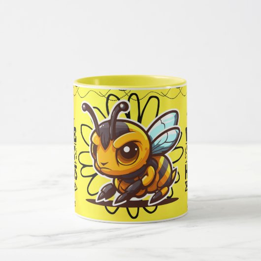 Save the Bees Inspirational Bee Honey Lover Gift  マグカップ (中央)