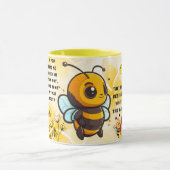 Save the Bees Inspirational Bee Honey Lover Gift マグカップ (中央)