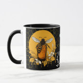 Save the Bees Inspirational Bee Honey Lover Gift  マグカップ (左)