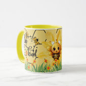 Save the Bees Inspirational Bee Honey Lover Gift マグカップ (正面左)