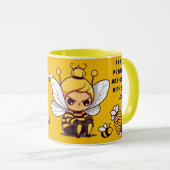 Save the Bees Inspirational Bee Honey Lover Gift マグカップ (正面右)