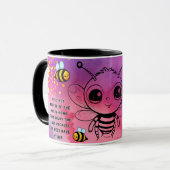 Save the Bees Inspirational Bee Honey Lover Gift  マグカップ (正面左)
