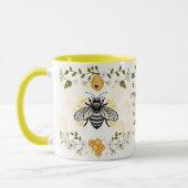 Save the Bees Inspirational Bee Honey Lover Gift マグカップ (左)