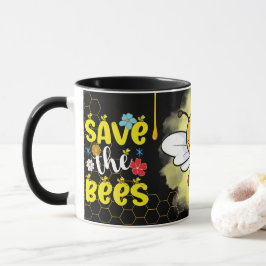 Save the Bees Inspirational Bee Honey Lover Gift  マグカップ