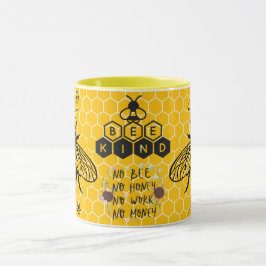 Save the Bees Inspirational Bee Honey Lover Gift  マグカップ