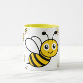 Save the Bees Inspirational Bee Honey Lover Gift  マグカップ (中央)