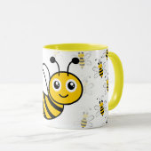 Save the Bees Inspirational Bee Honey Lover Gift  マグカップ (正面右)
