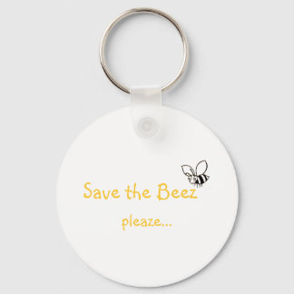 Save the Beez pleaze... Keychain キーホルダー