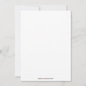 Save the Dateのお知らせ {カラーブロック} 招待状 (裏面)