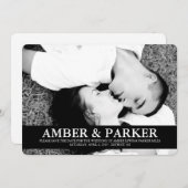 Save the Dateのお知らせ | 2名 セーブザデート (正面/裏面)