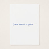 'Save the Date'カード、夢を見るスパイアバラ (裏面)