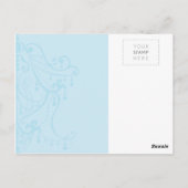 SAVE THE DATEポストカード：:：シャンデリア ポストカード (裏面)