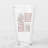 Save the Date おもしろい Photos Booze踊り タンブラーグラス (裏面)