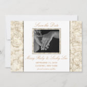 Save the Date のお知らせ 招待状 (正面)