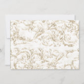 Save the Date のお知らせ 招待状 (裏面)