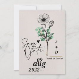 Save the Date の招待状 招待状