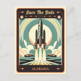 Save the Date | アラバマ州 ウェディング 招待 ポストカード