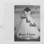 Save the Date ウェディングドレス セーブザデート (正面/裏面)