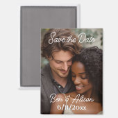 Save the Date オリジナル写真 マグネット (正面/裏面)