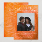Save The Date | オレンジアゲートスライス セーブザデート (正面/裏面)