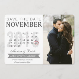 Save the Date カレンダー アナウンスメント | 結婚式 セーブザデート