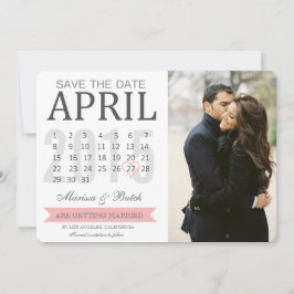 Save the Date カレンダー アナウンスメント | 結婚式 セーブザデート
