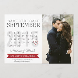 Save the Date カレンダー アナウンスメント | 結婚式 セーブザデート