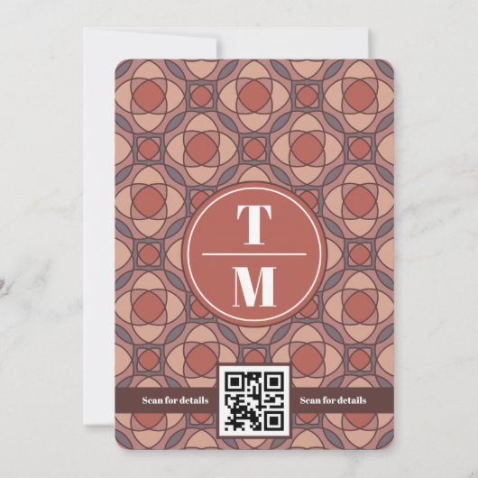 Save The Date カード (裏面)