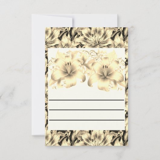 Save the Date カード (裏面)