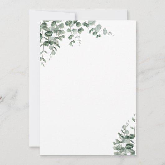 Save The Date カード (裏面)