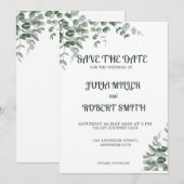 Save The Date カード (正面/裏面)