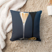 Save the Date ガラスと金の指輪 クッション (ブランケット)