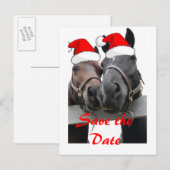 Save the Date/クリスマスの馬 案内ポストカード (正面/裏面)