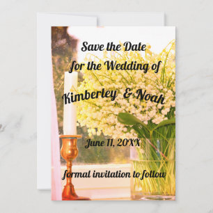 Save the Date サンキューカード
