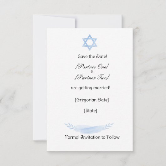 Save the Date セーブザデート (正面)