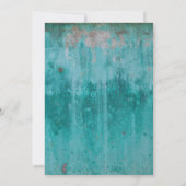 Save The Date |ターコイズ ラスティ セーブザデート (裏面)