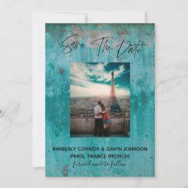 Save The Date |ターコイズ ラスティ セーブザデート