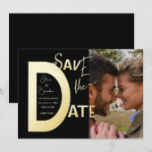 Save The Date テンプレートカード セーブザデート (正面/裏面)