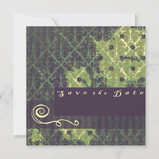 Save the Date テンプレート (正面)