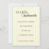 Save the Date テンプレート (裏面)