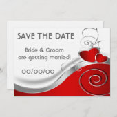 Save The Date：ハート セーブザデート (正面/裏面)