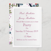 Save the Date ビンテージ カメラ 招待状 (正面/裏面)