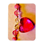 Save the Date ピンクハート マグネット (縦)