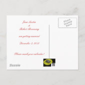 Save the Date – ピーシーバラブロッサム 案内ポストカード (裏面)