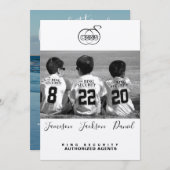 Save the Date フォト カード (正面/裏面)